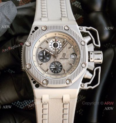 Replica Audemars Piguet Royal Oak Offshore Survivor Watch Gray Face